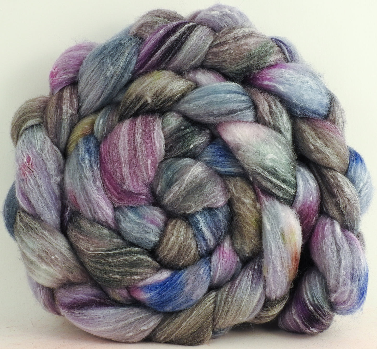 Purple Rain - Merino/ Bamboo/ Tweed Blend (⅓ each)-  Fusion Series