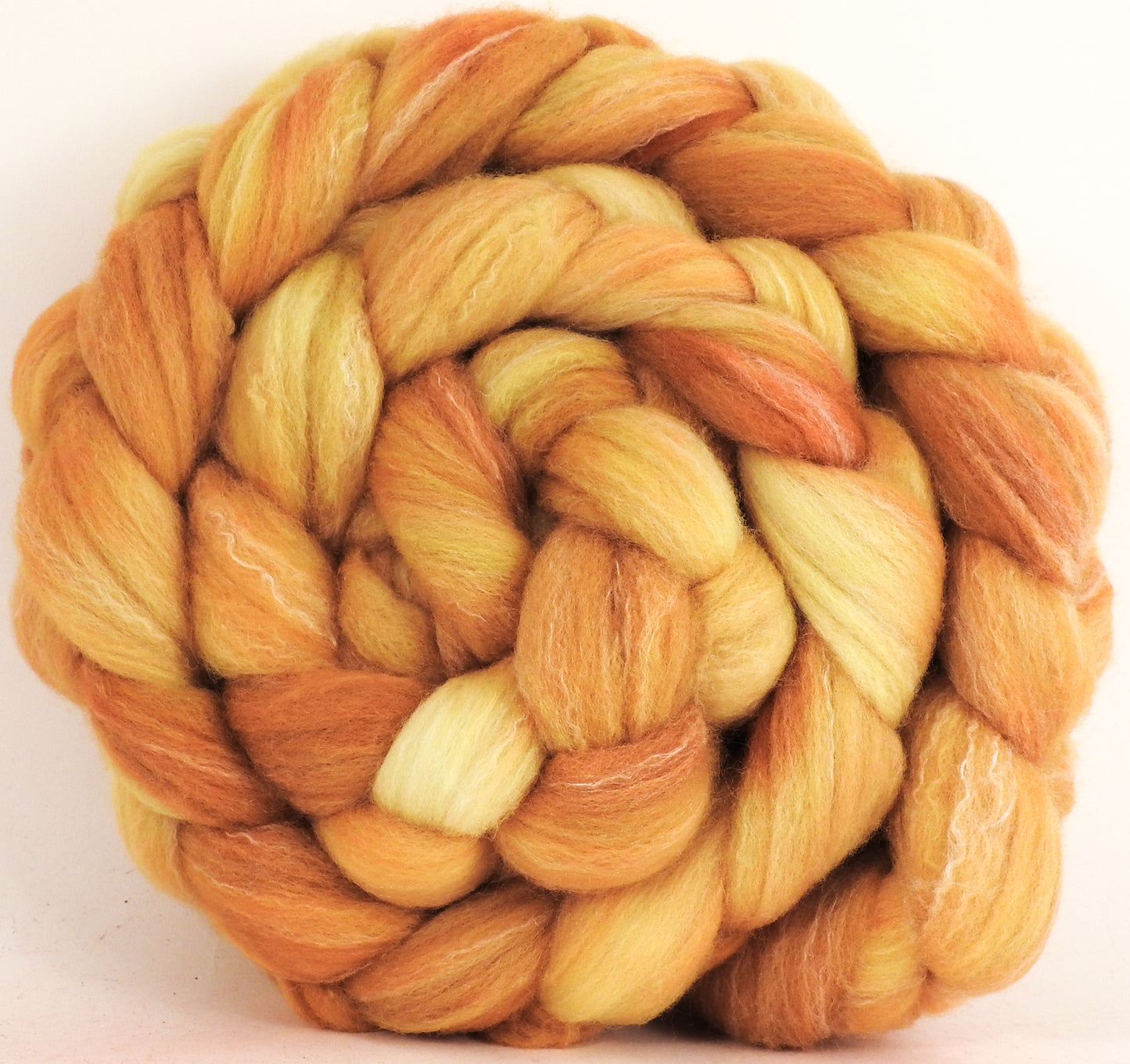 Targhee/silk/ bamboo- (80/10/10) -Butter- 5.5 oz. - Inglenook Fibers