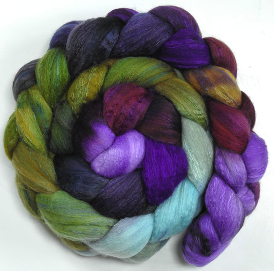 Cabbages & Kings (darker version) - (5.2 oz) Organic Polwarth/Mulberry (80/20)
