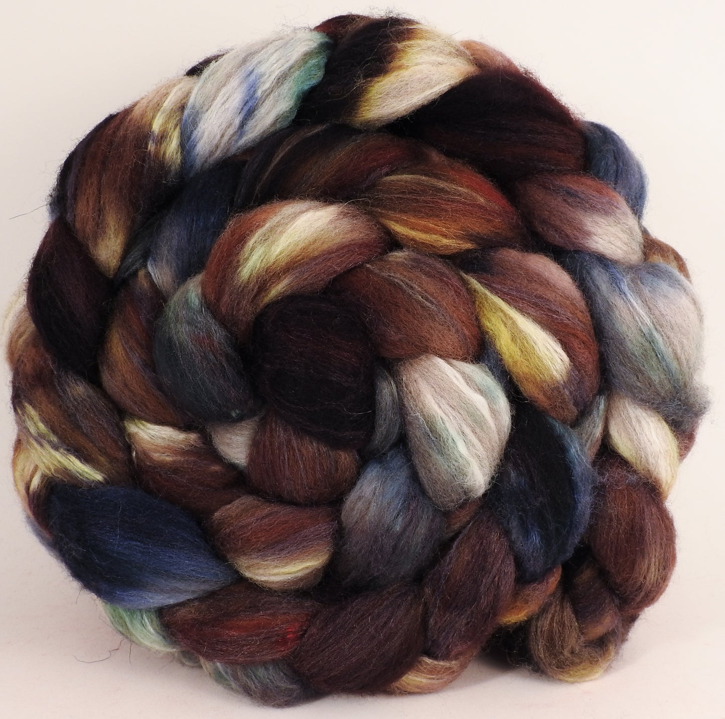 Mixed UK Bfl/ Tussah Silk  (75/25) - Walrus - 6.1 oz. - Inglenook Fibers