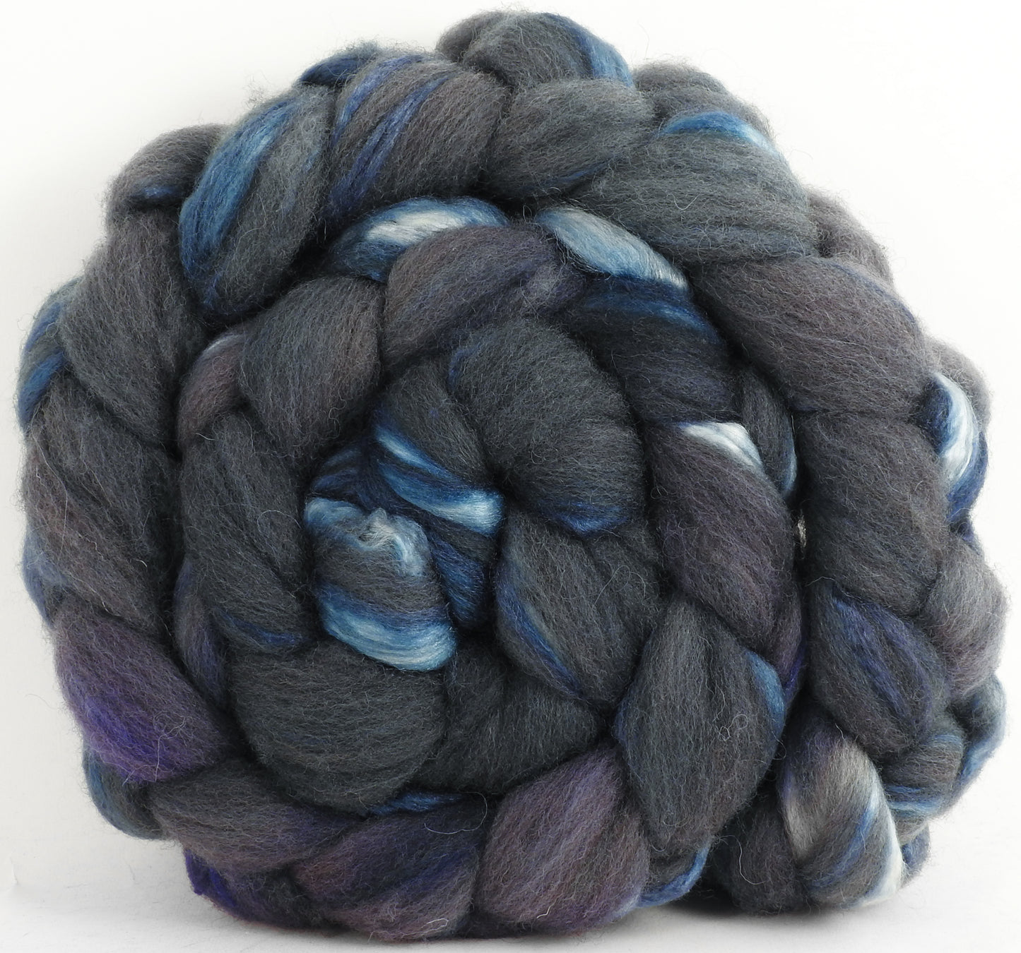 Porpoise (5.7 oz) - Grey Shetland/ Tussah Silk (70/30)