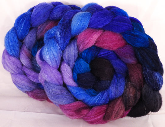 British Southdown/ tussah top (65/ 35) -Night Light- 5.35 oz. - Inglenook Fibers