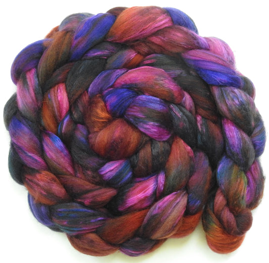 Pizazz (5.5 oz) - 18.5 mic merino/ camel/ brown alpaca/ mulberry silk/ (40/20/20/20)