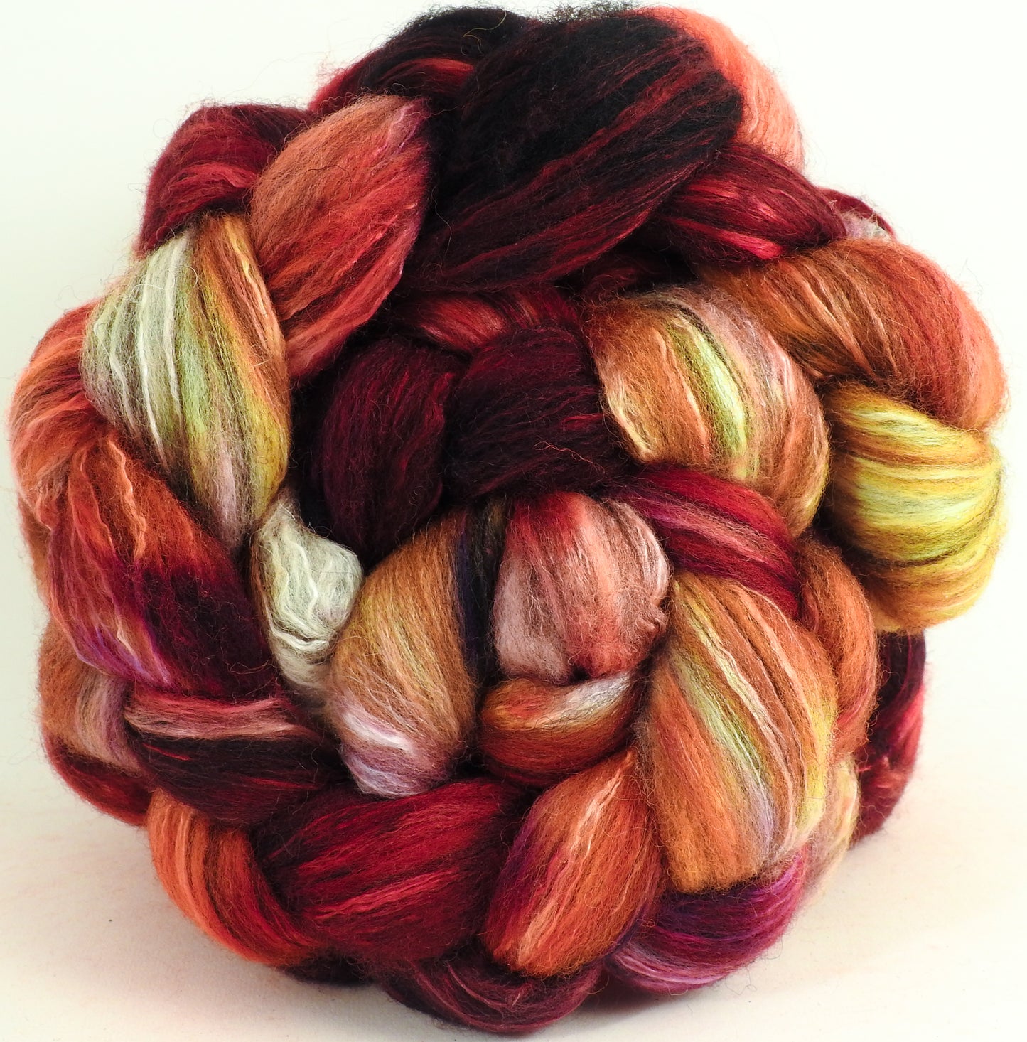 Heartbeat (5.5 oz) - Humbug Shetland/ Mulberry Silk (75/25)-  Fusion Series