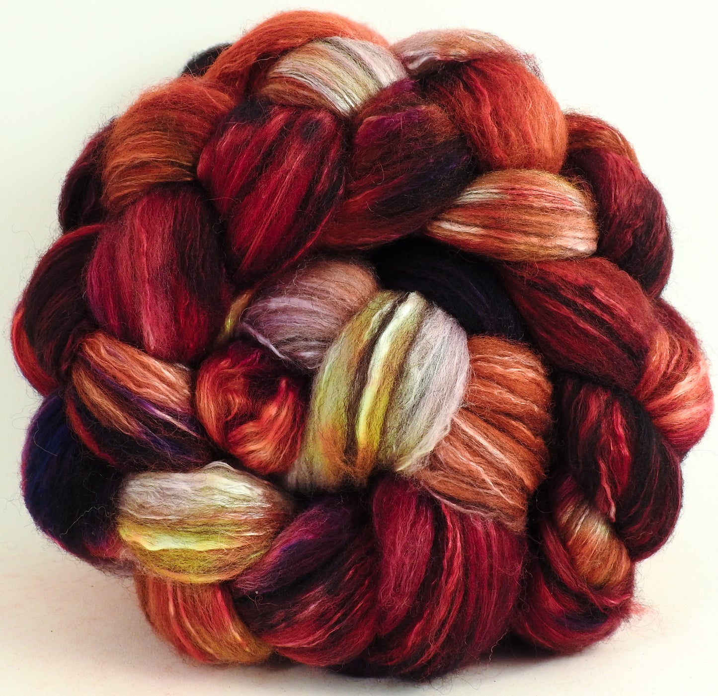 Heartbeat (5.5 oz) - Humbug Shetland/ Mulberry Silk (75/25)-  Fusion Series