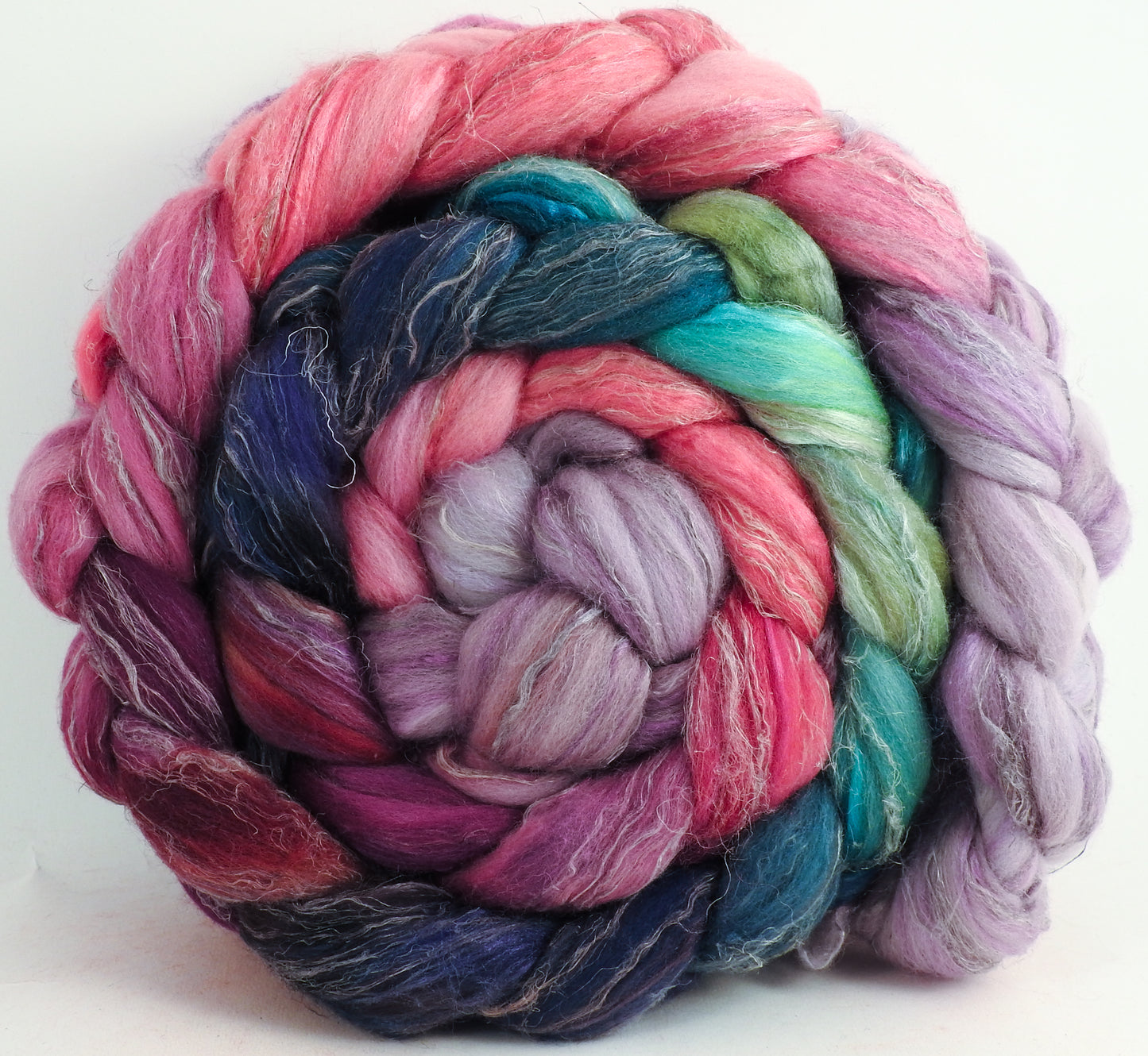 Color Me Happy (6.3 oz) - Merino/ Tussah Silk/ Natural Flax (50/25/25)