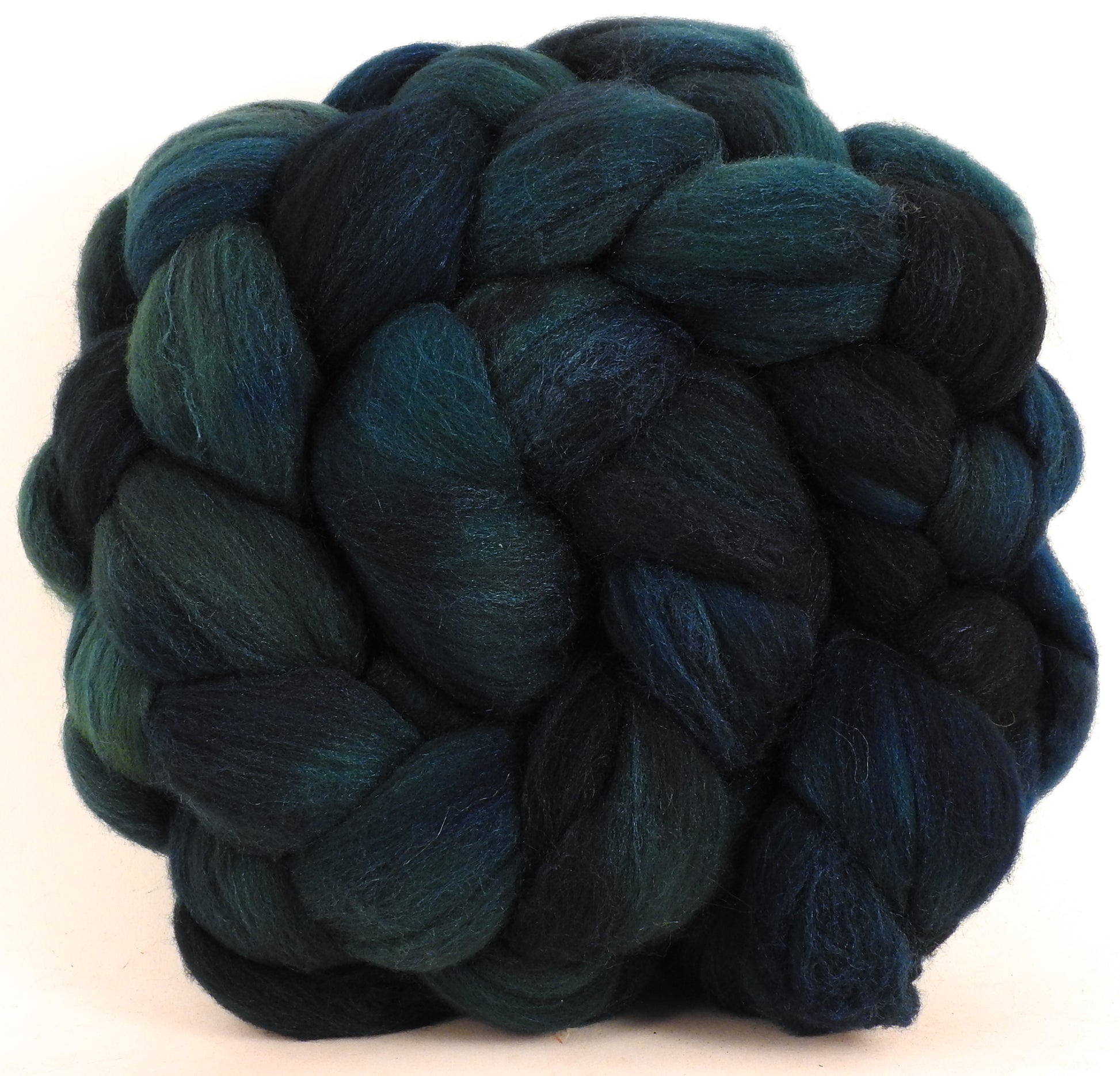 Rambouillet /tussah silk (75/25) -Leviathan (5.6 oz.) - Inglenook Fibers