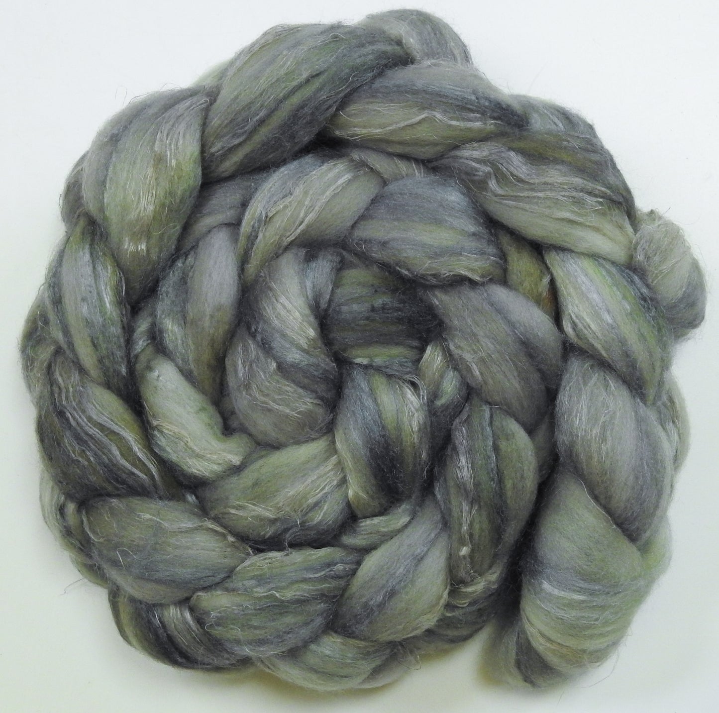 Silver Spoon (5.3 oz) - Merino/ Tussah Silk/ Natural Flax (50/25/25)