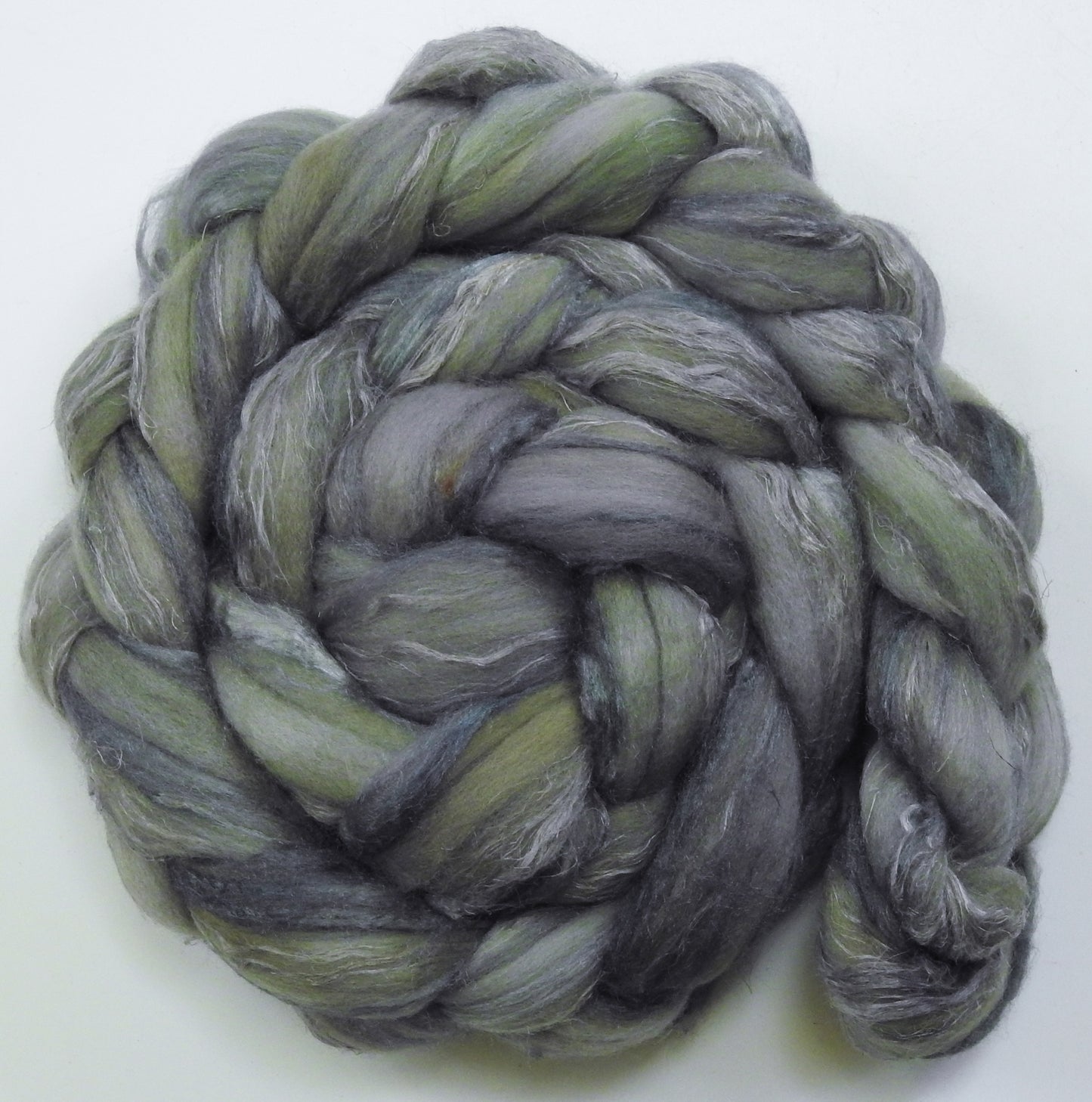 Silver Spoon (5.3 oz) - Merino/ Tussah Silk/ Natural Flax (50/25/25)