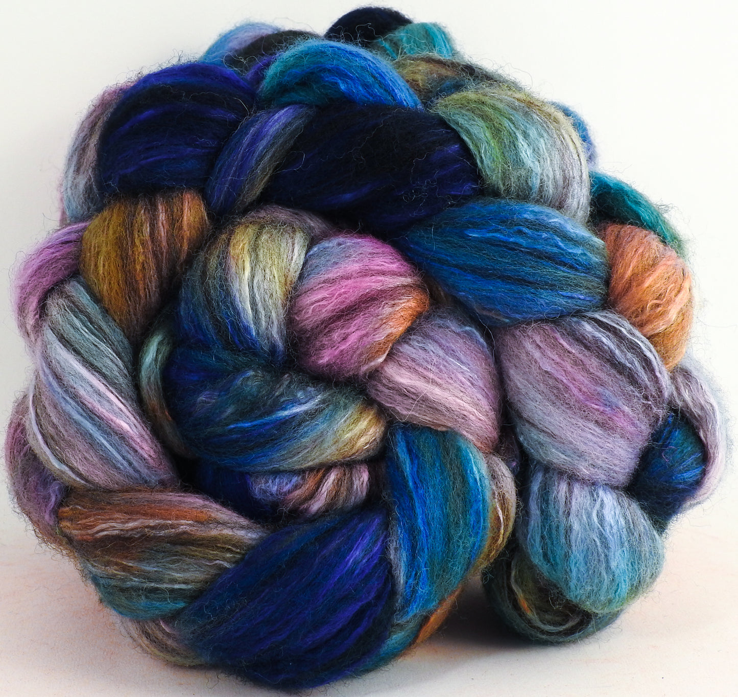 Mind Palace (5.5 oz) - Humbug Shetland/ Mulberry Silk (75/25)-Fusion Series