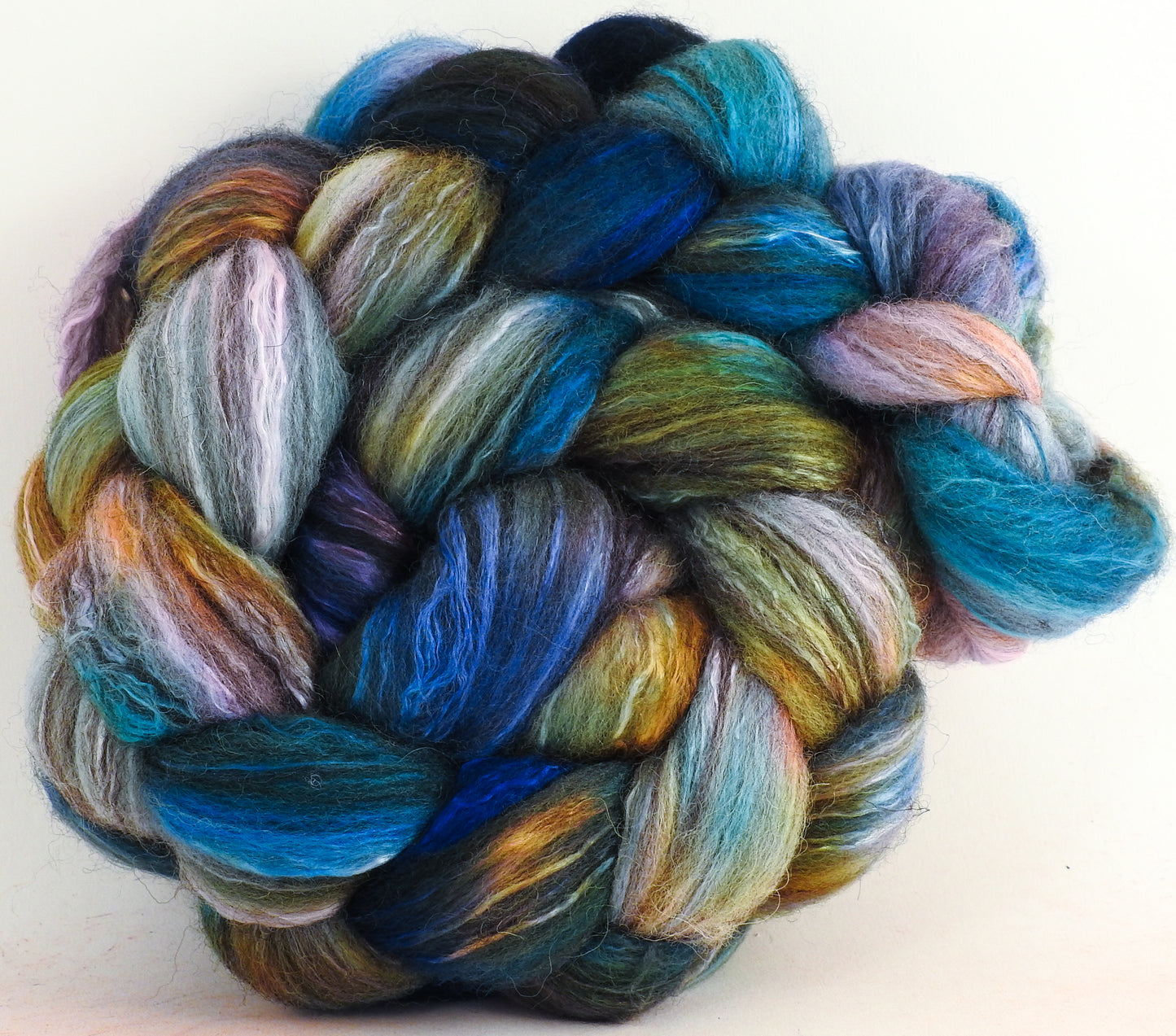 Mind Palace (5.5 oz) - Humbug Shetland/ Mulberry Silk (75/25)-Fusion Series