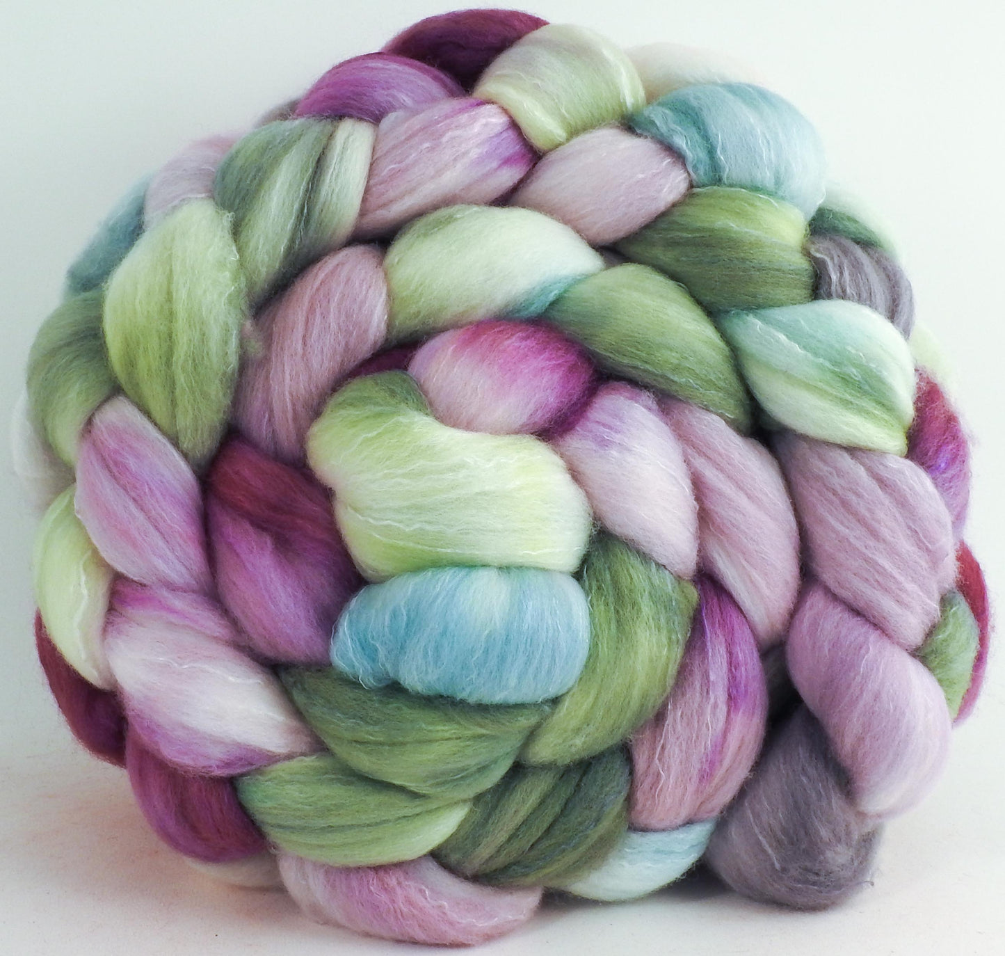 Lady Slipper (5.6 oz) - Organic Polwarth / Tussah silk (80/20)