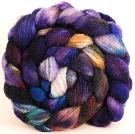 Mixed UK Bfl/ Tussah Silk  (75/25) - Hide 'n Seek #1 - 5.3 oz. - Inglenook Fibers