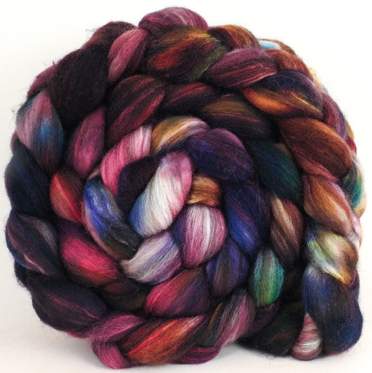 Mixed UK Bfl/ Tussah Silk  (75/25) - Pajama Party #1 - 5.5 oz. - Inglenook Fibers