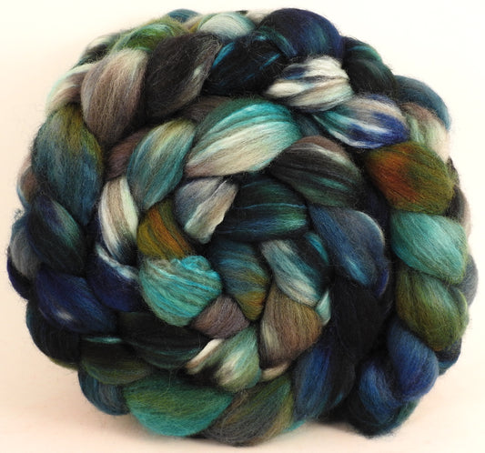 Mixed UK Bfl/ Tussah Silk  (75/25) - Kraken - 5.2 oz. - Inglenook Fibers