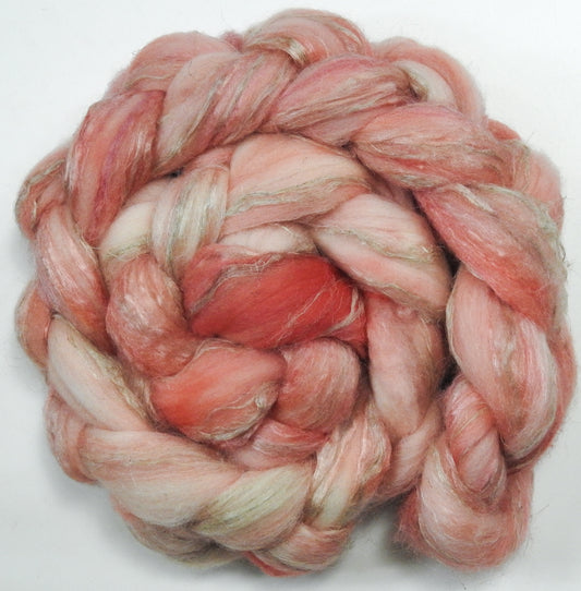 Pink Grapefruit (4.5 oz) - Merino/ Tussah Silk/ Natural Flax (50/25/25)