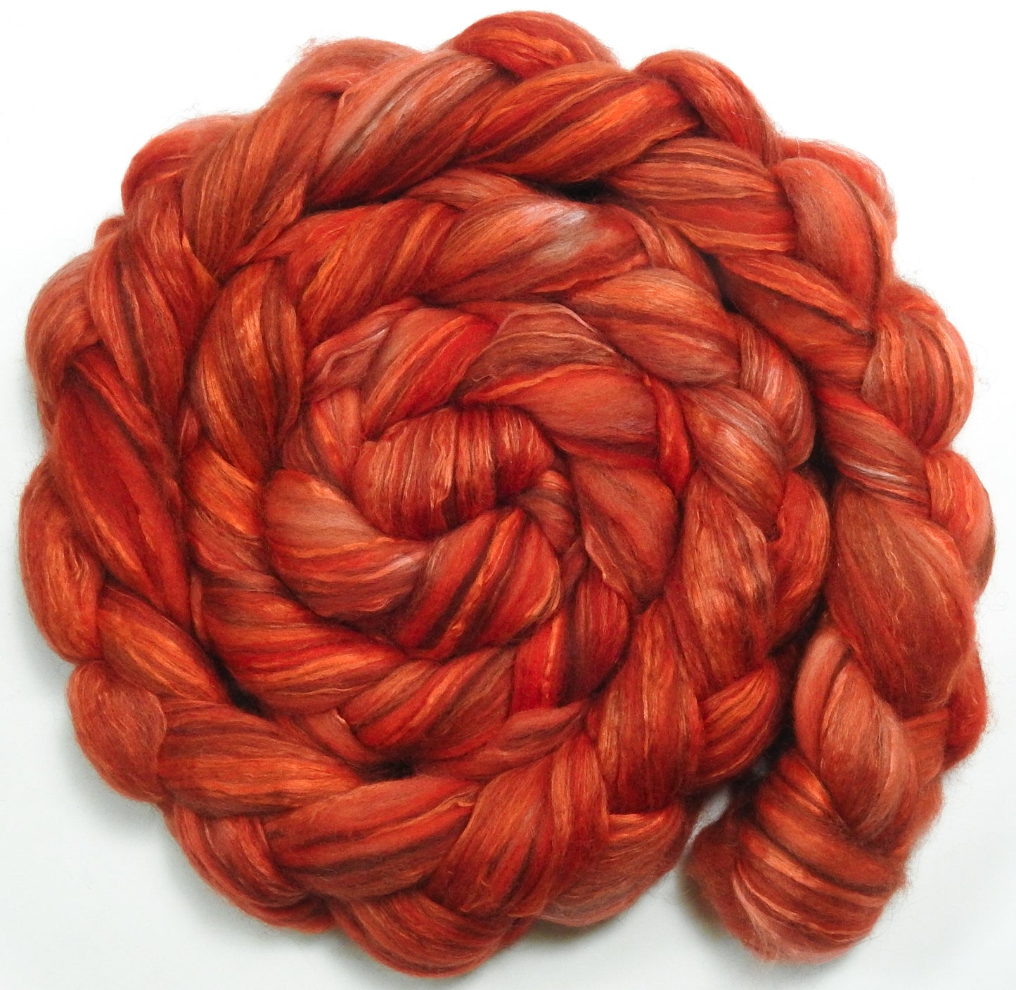 Pomegranate Blossom (5.5 oz) - 18.5 mic merino/ camel/ brown alpaca/ mulberry silk/ (40/20/20/20)