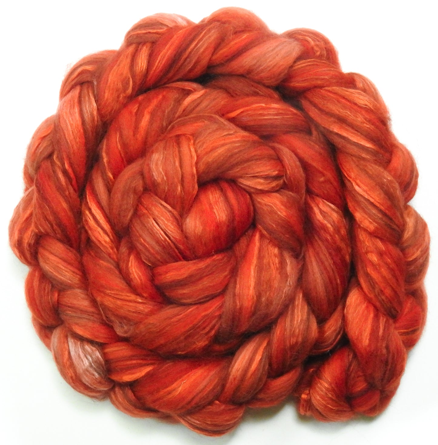 Pomegranate Blossom (5.5 oz) - 18.5 mic merino/ camel/ brown alpaca/ mulberry silk/ (40/20/20/20)
