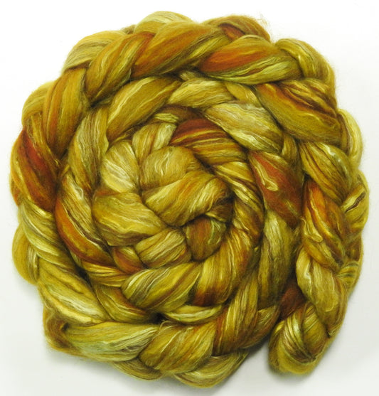 Sunflower - (5.5 oz) 18.5 mic merino/ camel/ brown alpaca/ mulberry silk/ (40/20/20/20)
