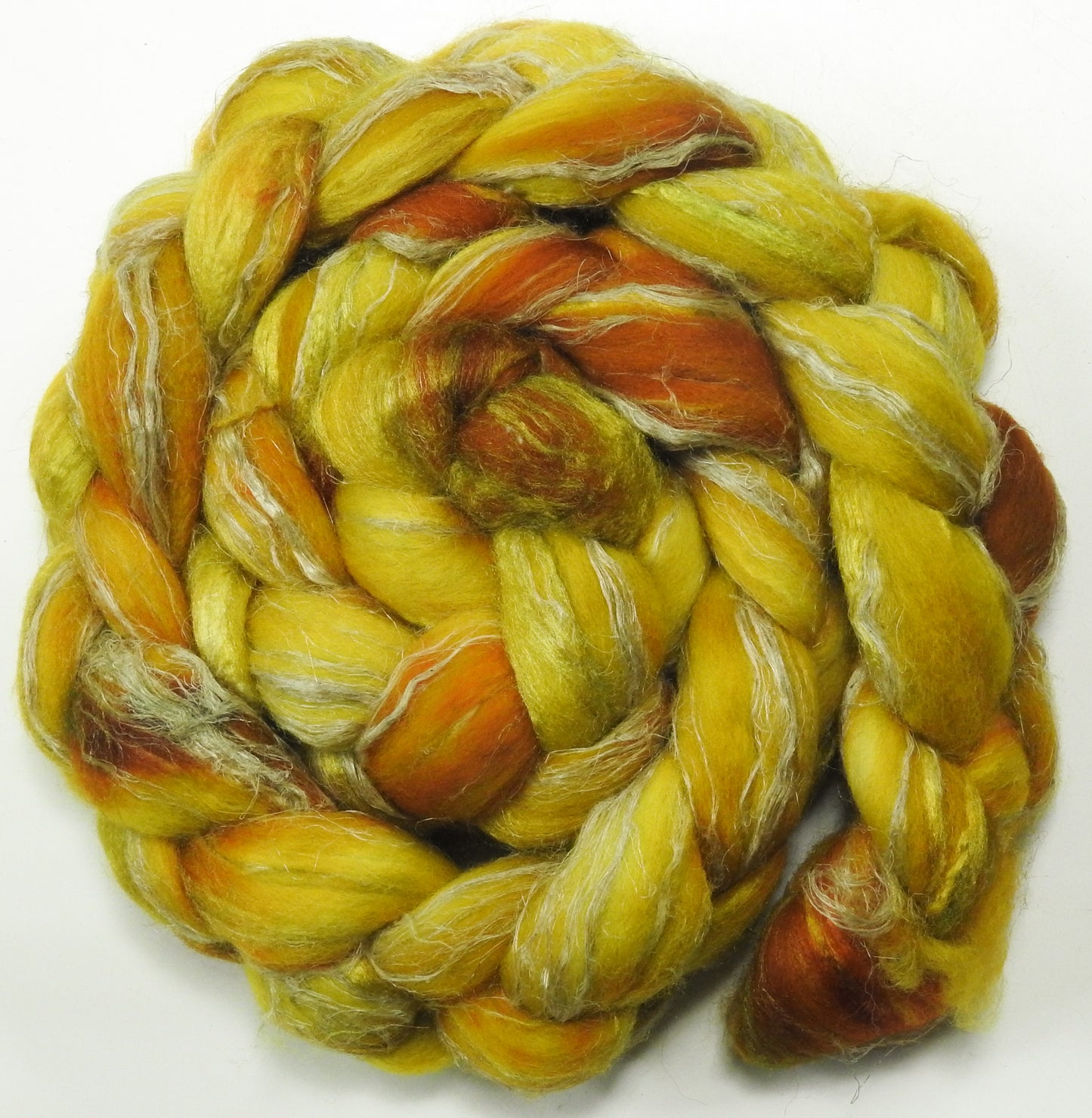 Sunflower (5.9 oz) - Merino/ Tussah Silk/ Natural Flax (50/25/25)