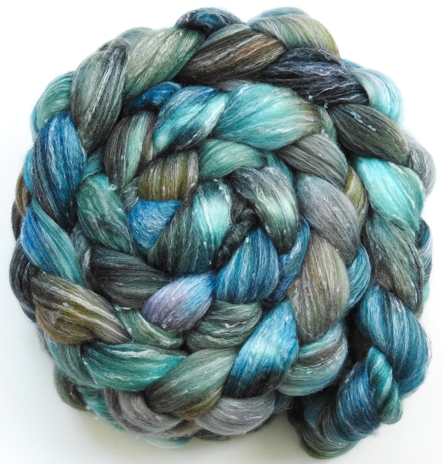 Kraken - Merino/ Bamboo/ Tweed Blend (⅓ each)