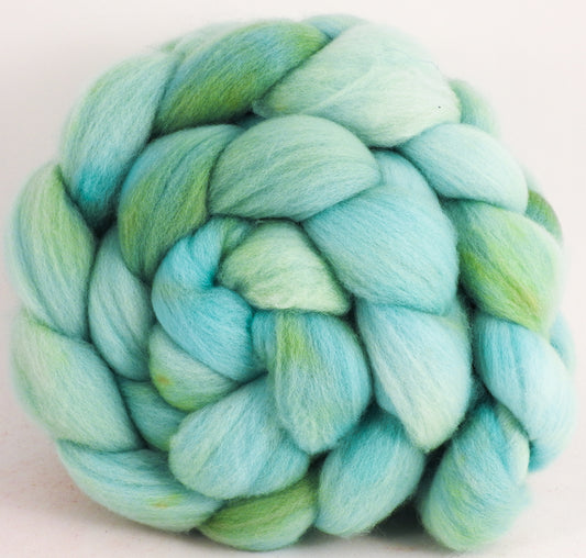 Organic Polwarth Roving (Top) - Celadon - 5.8 oz. - Inglenook Fibers