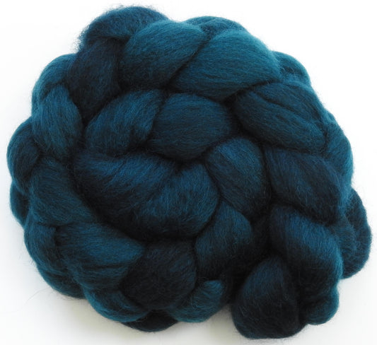 Blue Spruce - Batt in a Braid #43 - Dorset/Cheviot/Kid Mohair (60/20/20)