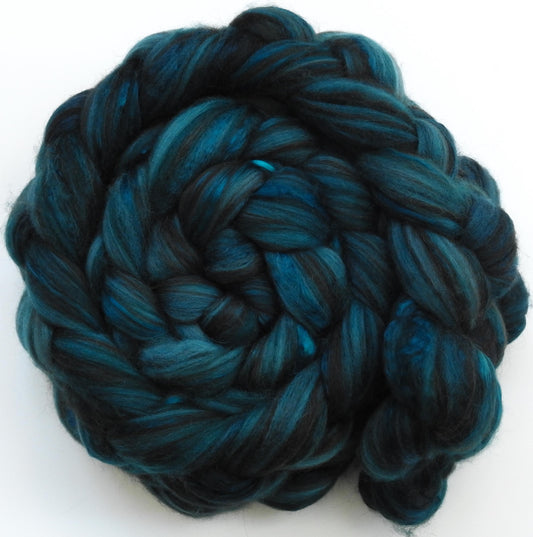 Blue Spruce - 5.9 oz. - 18.5 mic merino/ camel/ brown alpaca/ mulberry silk/ (40/20/20/20)