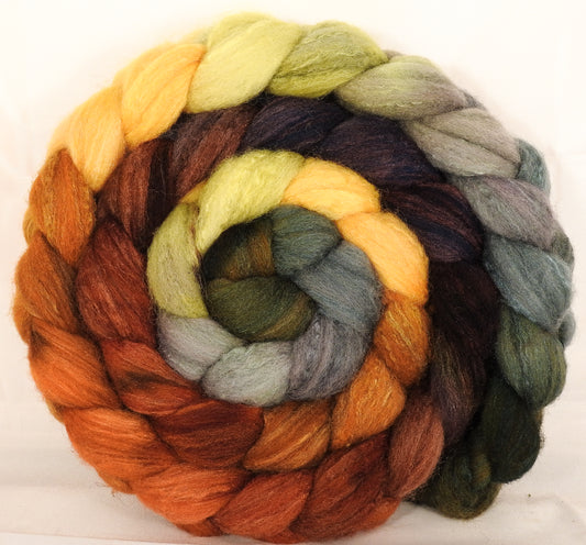 British Southdown/ tussah top (65/ 35) - Gourds - 6.3 oz. - Inglenook Fibers