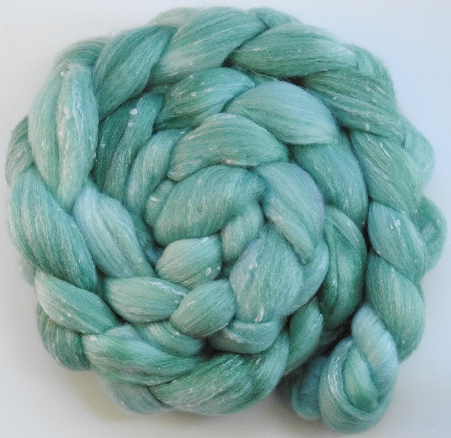 Spearmint (5.7 oz) - Merino/ Bamboo/ Tweed Blend (⅓ each)