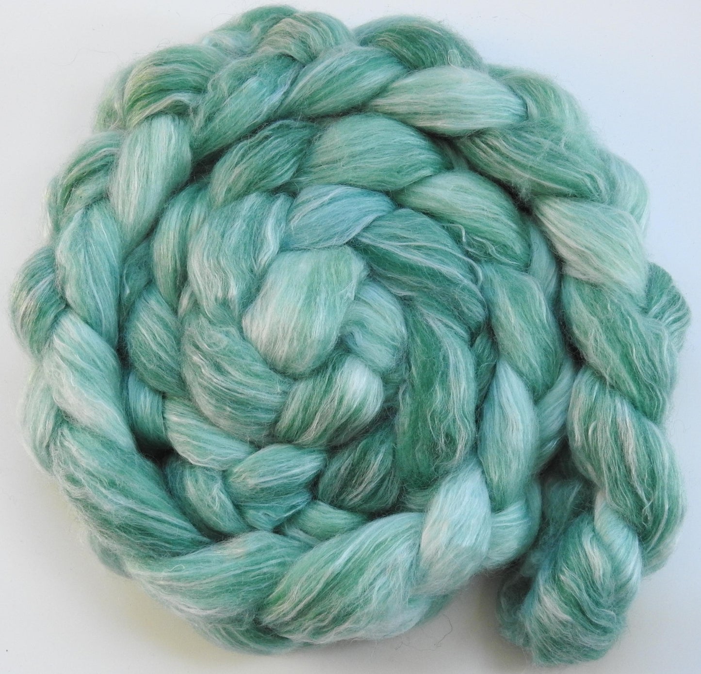 Spearmint (5.7 oz.)- White-faced Woodland/ Ramie/ Llama/ Bamboo (35/35/15/15)