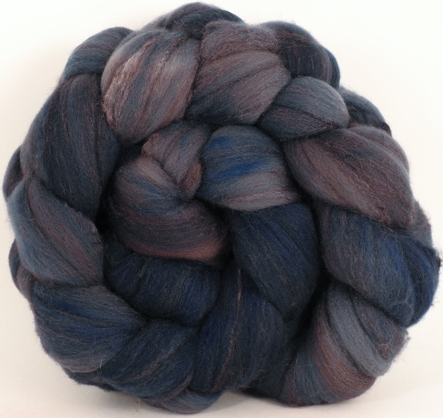 Rambouillet /tussah silk (75/25)- Licorice (5.5 oz.) - Inglenook Fibers