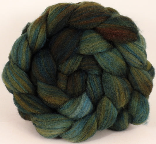 British Southdown/ tussah top (65/ 35) - Hemlock - 5.4 oz. - Inglenook Fibers