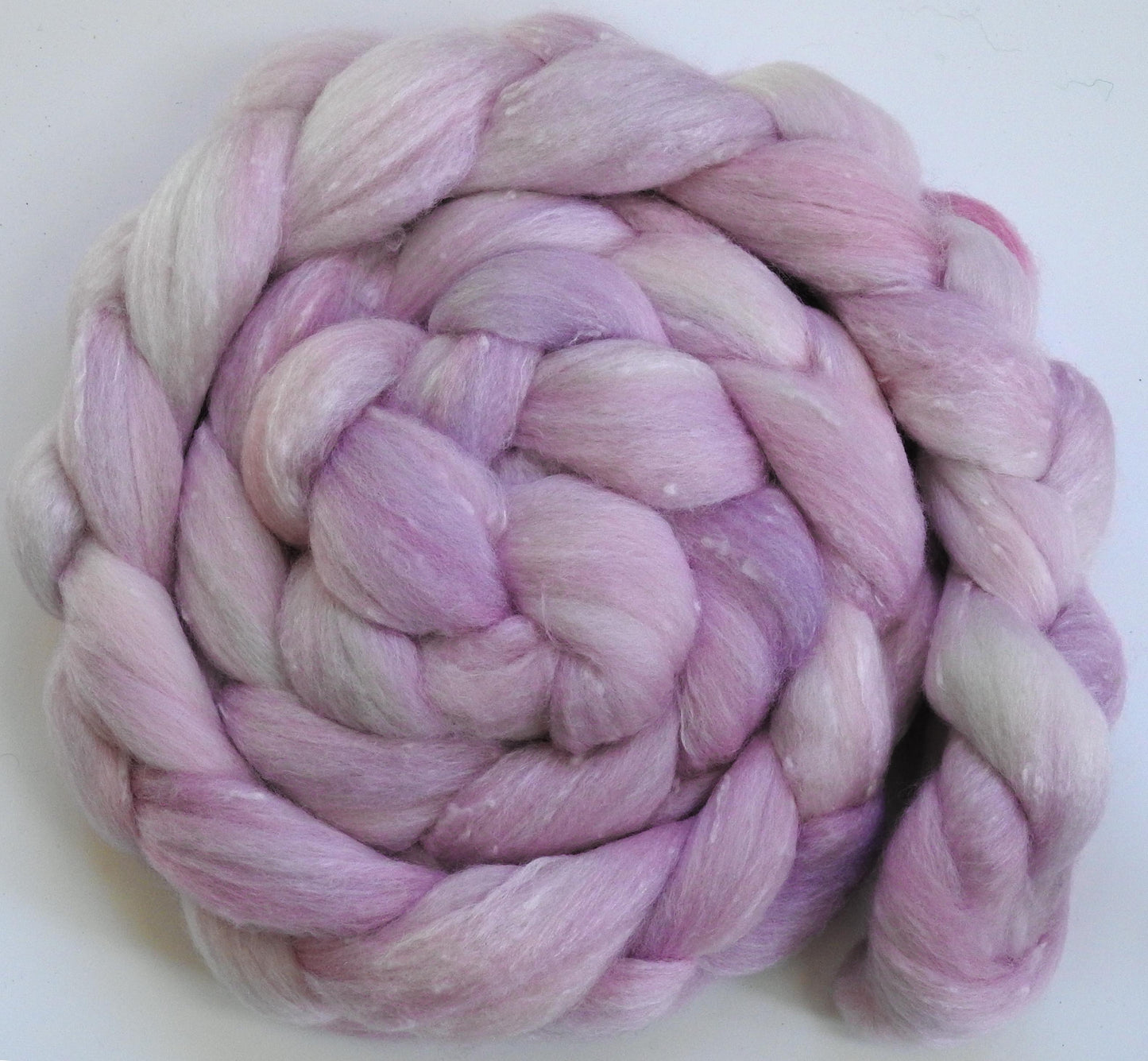 Tea Rose (5.6 oz) - Merino/ Bamboo/ Tweed Blend (⅓ each)