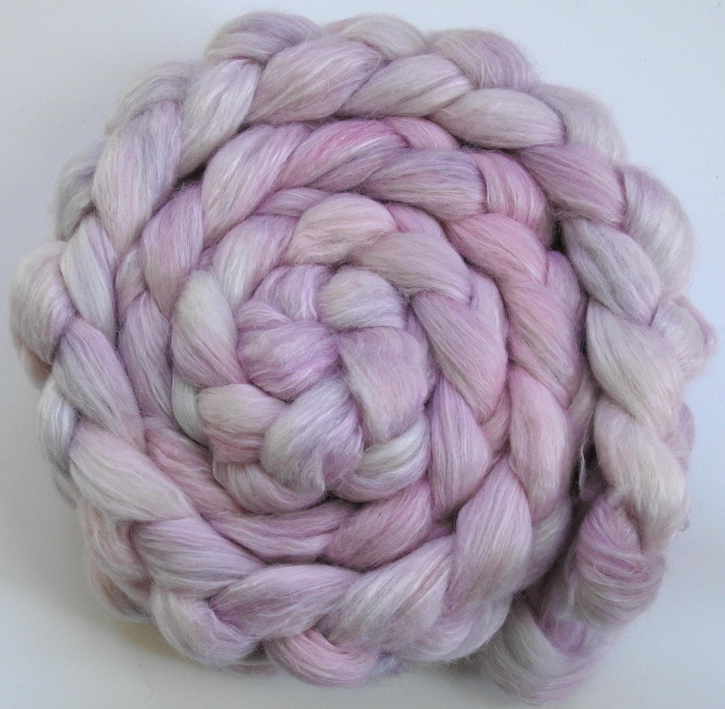 Tea Rose (5.6 oz.)- White-faced Woodland/ Ramie/ Llama/ Bamboo (35/35/15/15)