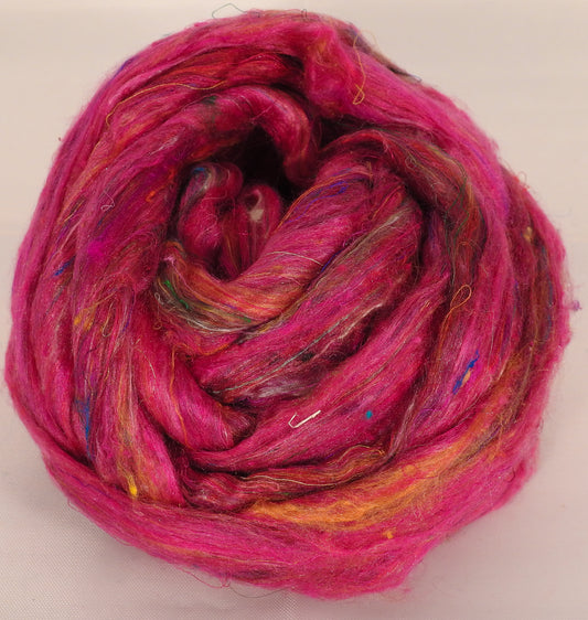 100% Sari Silk Top- Alizarin- 1.5 oz. - Inglenook Fibers