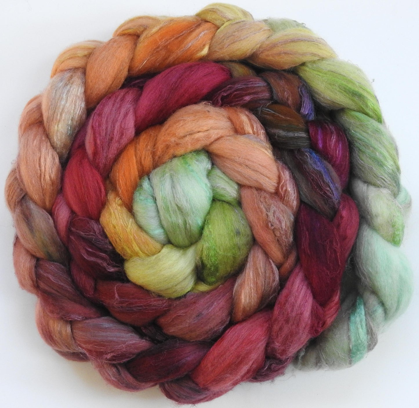 Icelandic Poppies - Merino/ Tussah Silk/ Natural Flax (50/25/25)