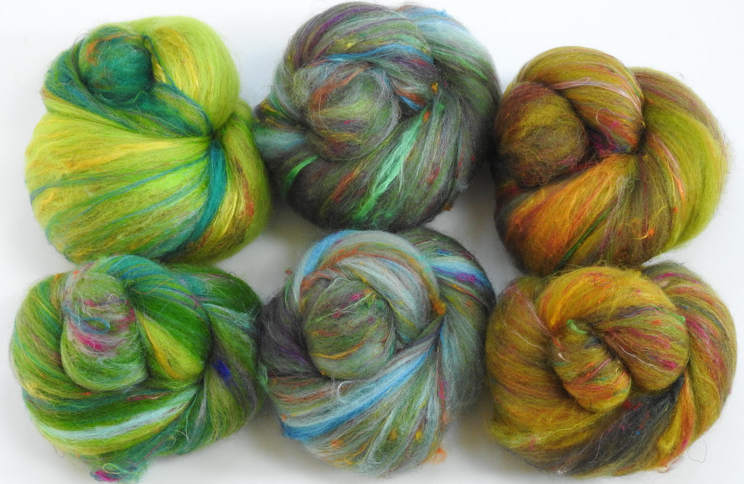 Non-sparkle Sticklebatts - Ring of Kerry - 30% Romeldale Fleece; merino, polwarth, silk, bamboo, sari silk