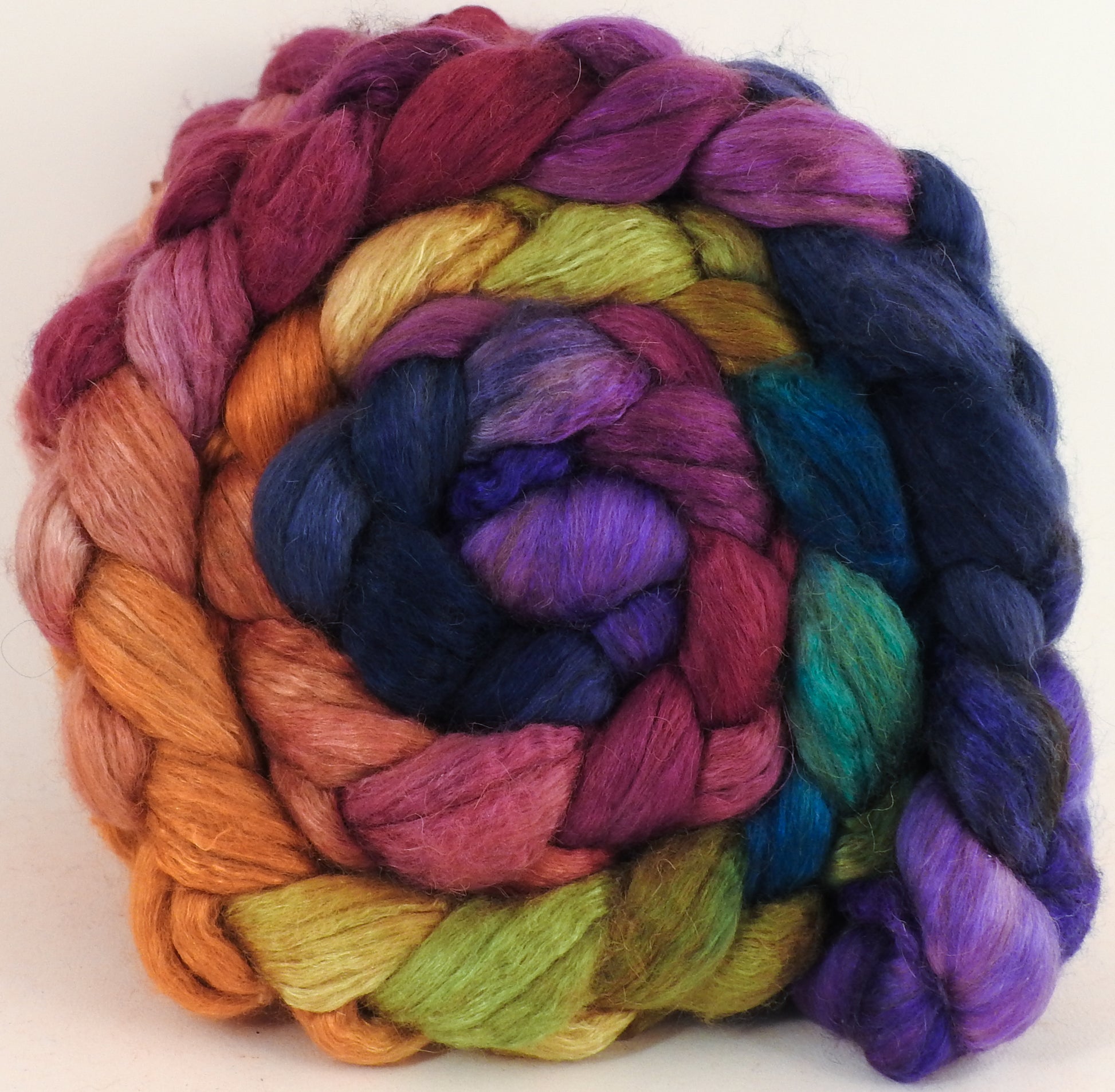 Baby camel/ tussah silk top ( 50/50)- Yarn bombing - Inglenook Fibers