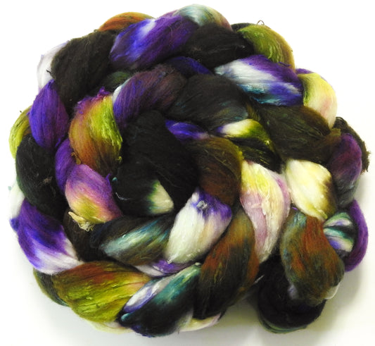 (5.5 oz)- 25 micron Merino/ Silk Slubs (70/30)
