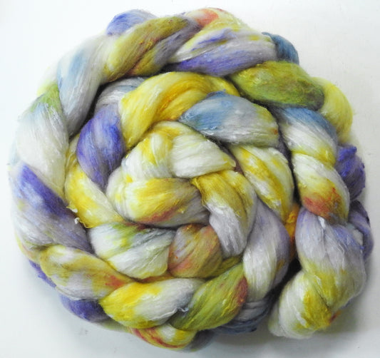Wildflower (5.5 oz)- 25 micron Merino/ Silk Slubs (70/30)