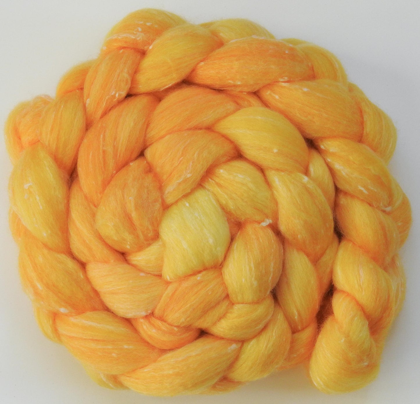 Forsythia (5.6 oz) - Merino/ Bamboo/ Tweed Blend (⅓ each)