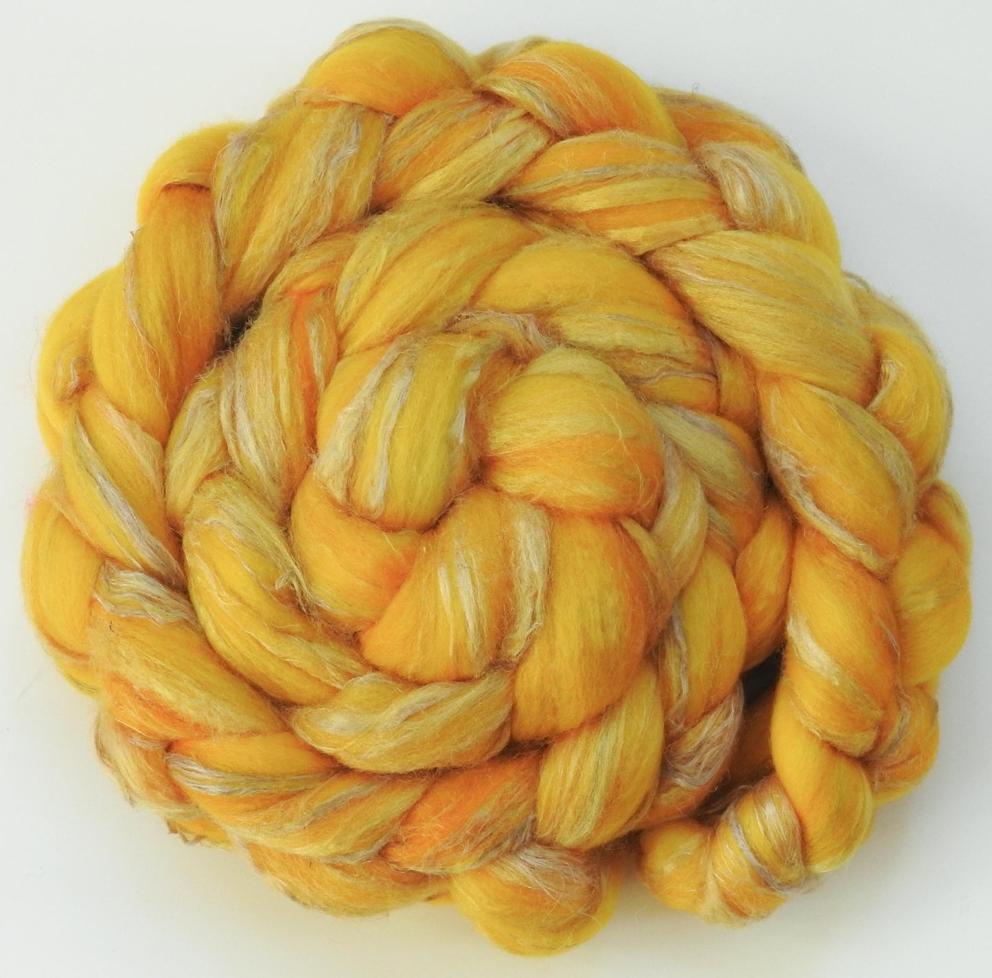 Forsythia (5.4 oz) - Merino/ Tussah Silk/ Natural Flax (50/25/25)