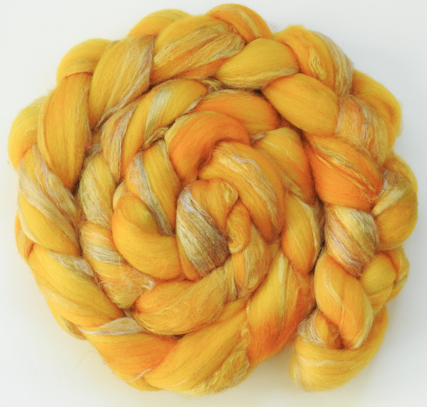 Forsythia (5.4 oz) - Merino/ Tussah Silk/ Natural Flax (50/25/25)