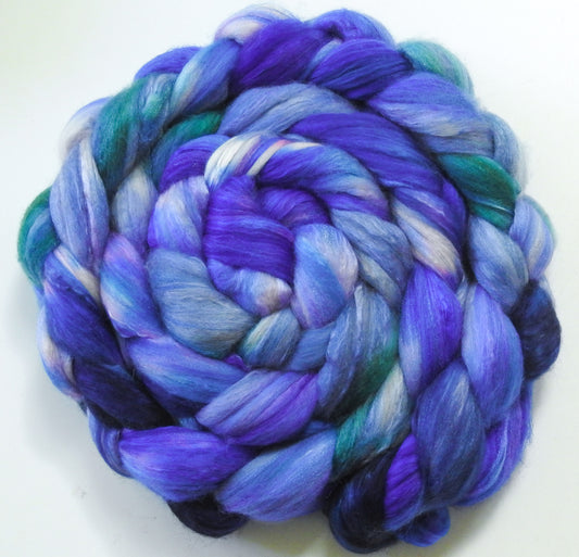 Rocket Science - Batt in a Braid #5- Merino/ Camel/ silk/ faux cashmere/ firestar (25/25/25/12/12)