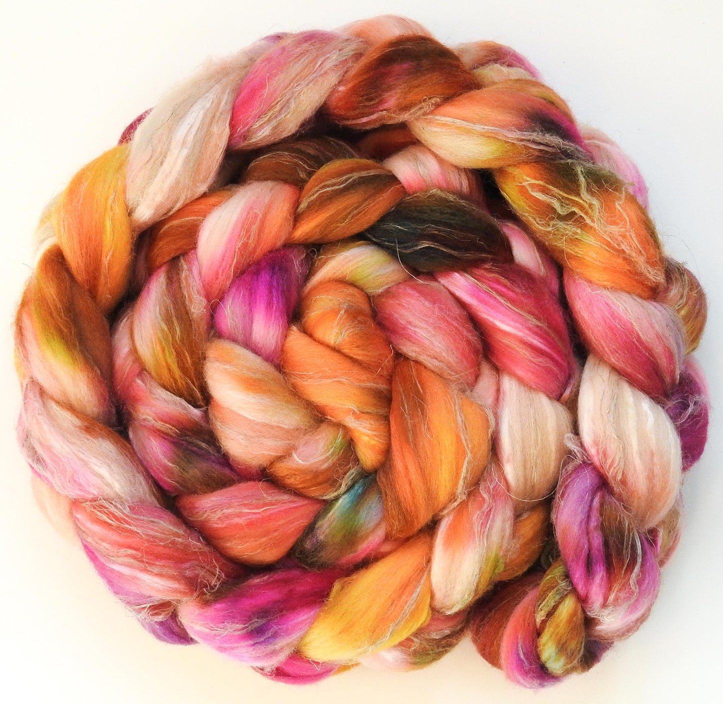 Sunbonnet -Fusion Series - Merino/ Tussah Silk/ Natural Flax (50/25/25)