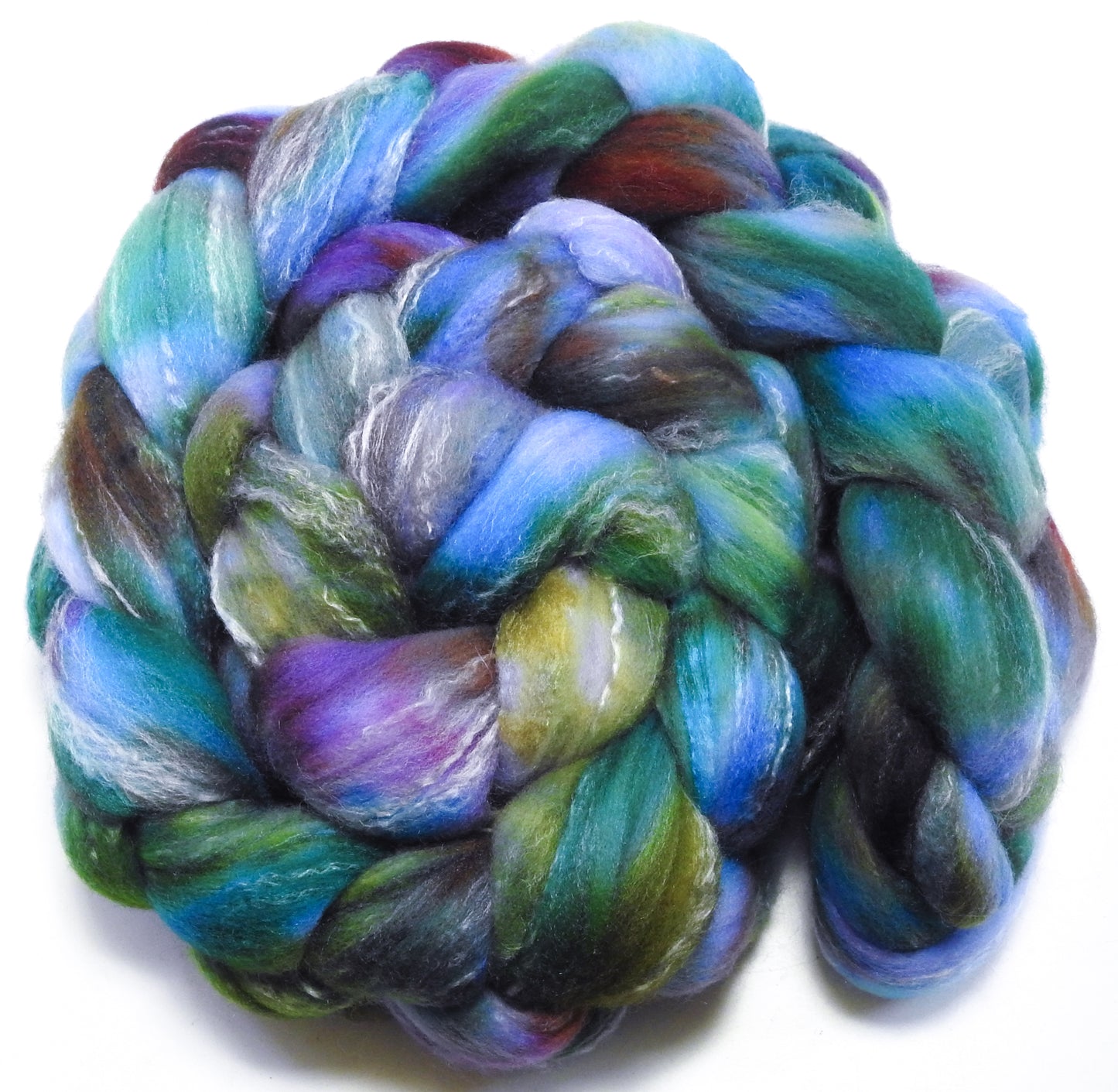 Spanish Bluebells (5.7 oz)- Targhee/silk/ bamboo (80/10/10)