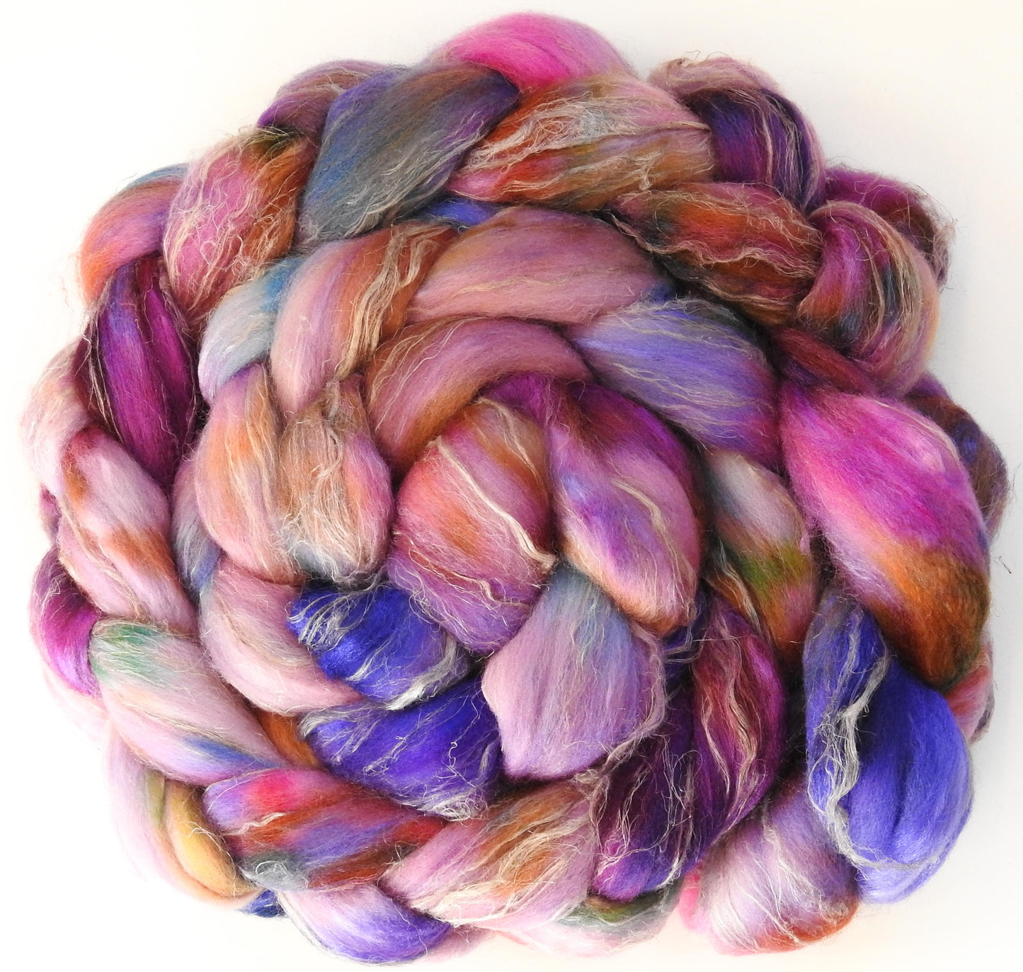 Crocus Pageant -Fusion Series - Merino/ Tussah Silk/ Natural Flax (50/25/25)