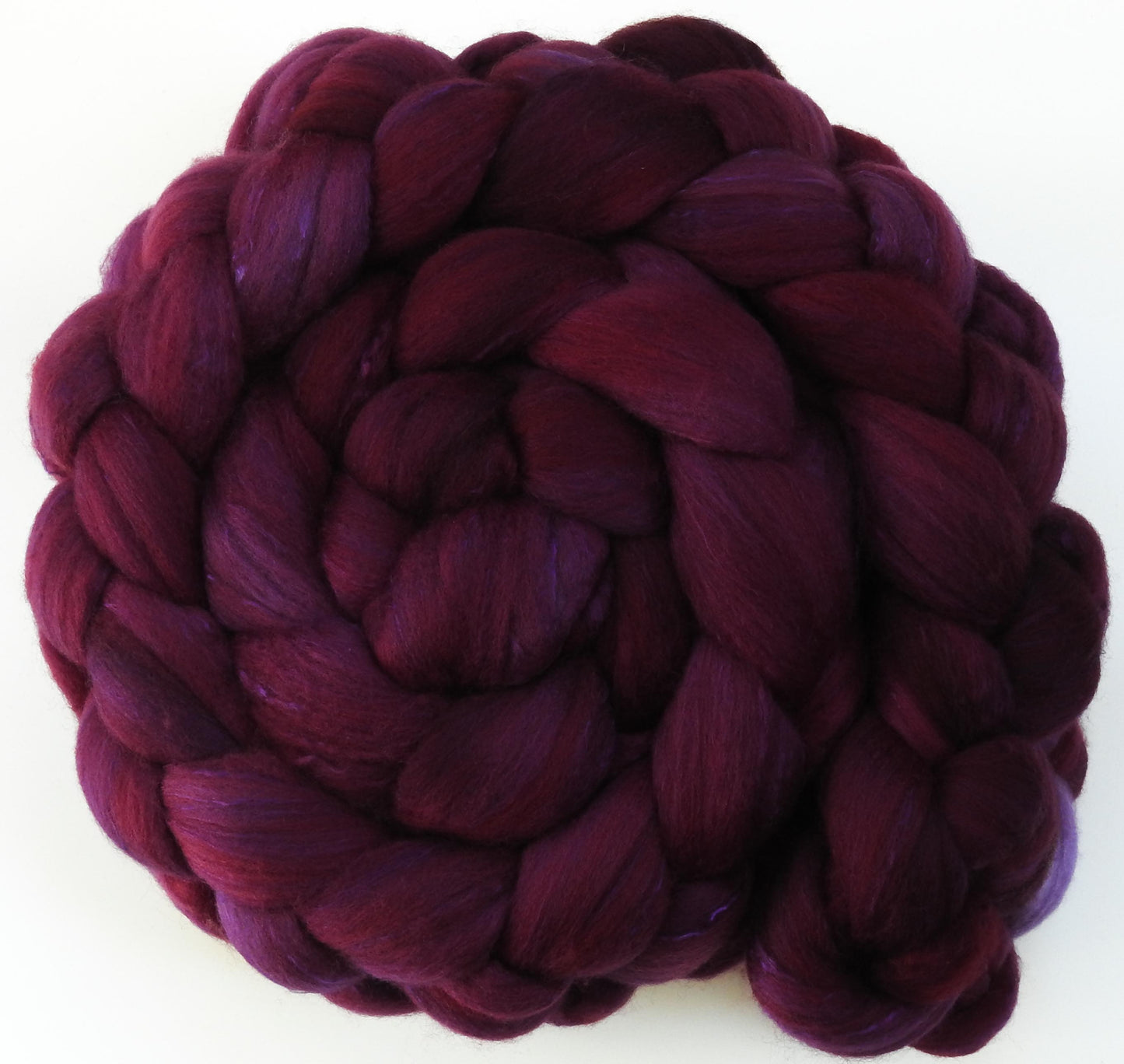Boysenberry (5.9 oz) - Organic Polwarth / Tussah silk (80/20)