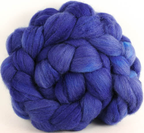 Batt in a Braid #44- Hydrangea (5.3 oz) - Southdown/Tussah Silk/Kid Mohair (65/25/10)